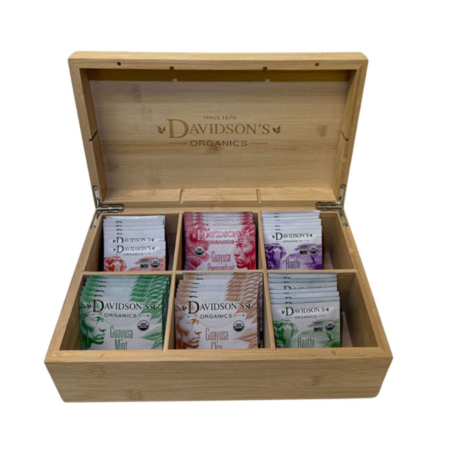 Bamboo Display Chest with Lid - Wholesale