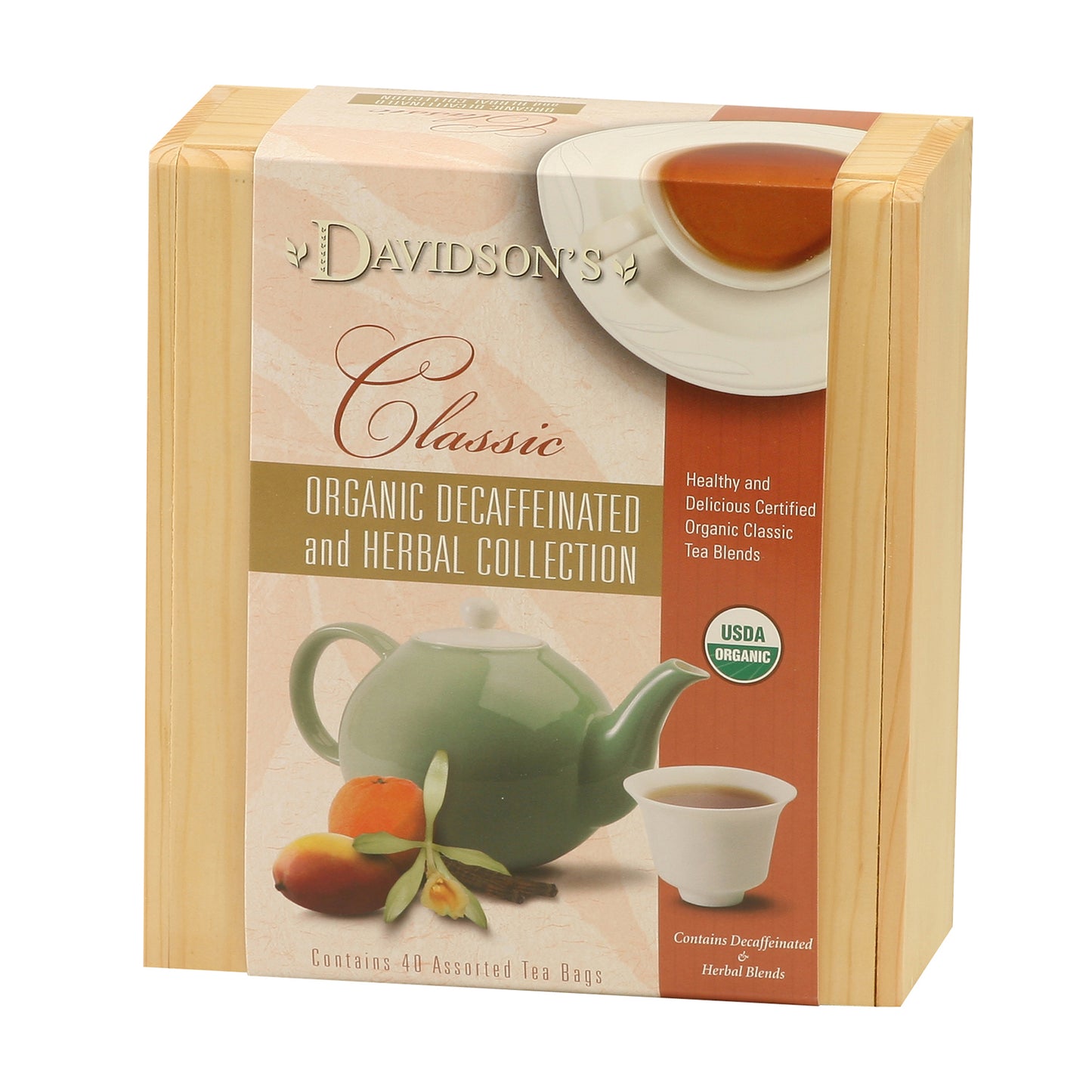 Classic Decaffeinated & Herbal Collection Chest