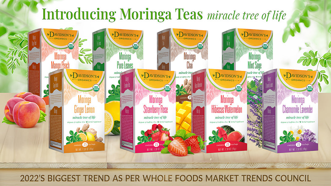 Davidson's Moringa Teas 2022