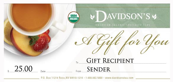 e-Gift Certificate