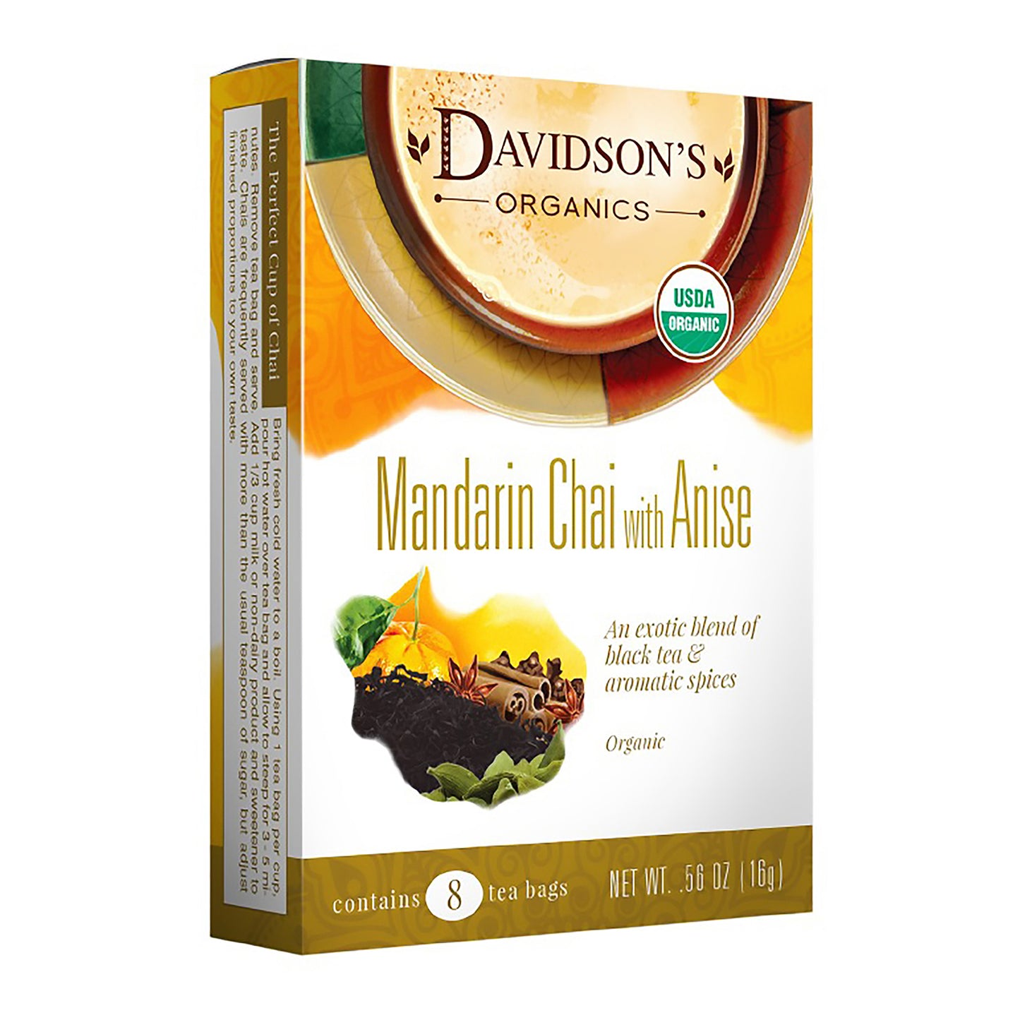 Mandarin Chai with Anise