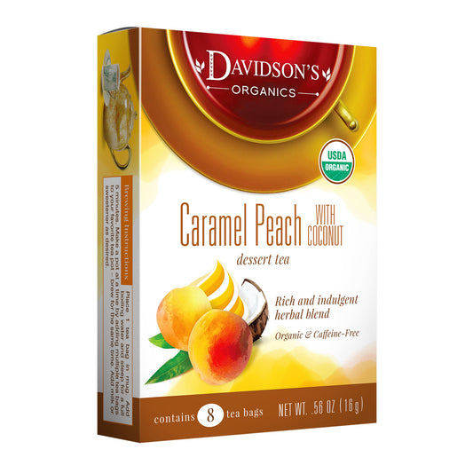 Caramel Peach with Coconut