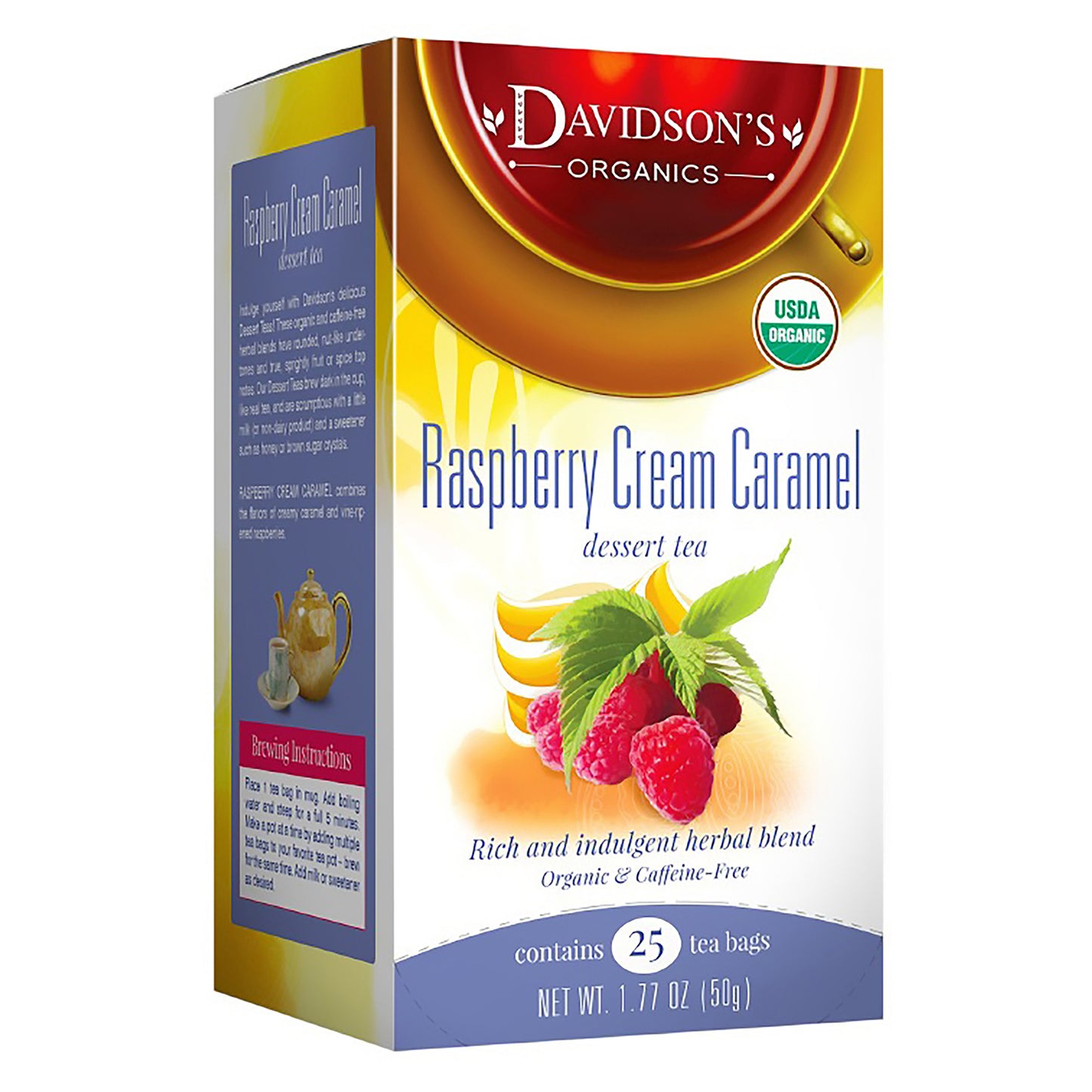Raspberry Cream Caramel