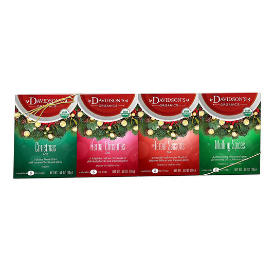 Holiday Tea 4 Pack Gift