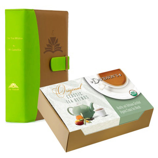 The Teabook with Tea