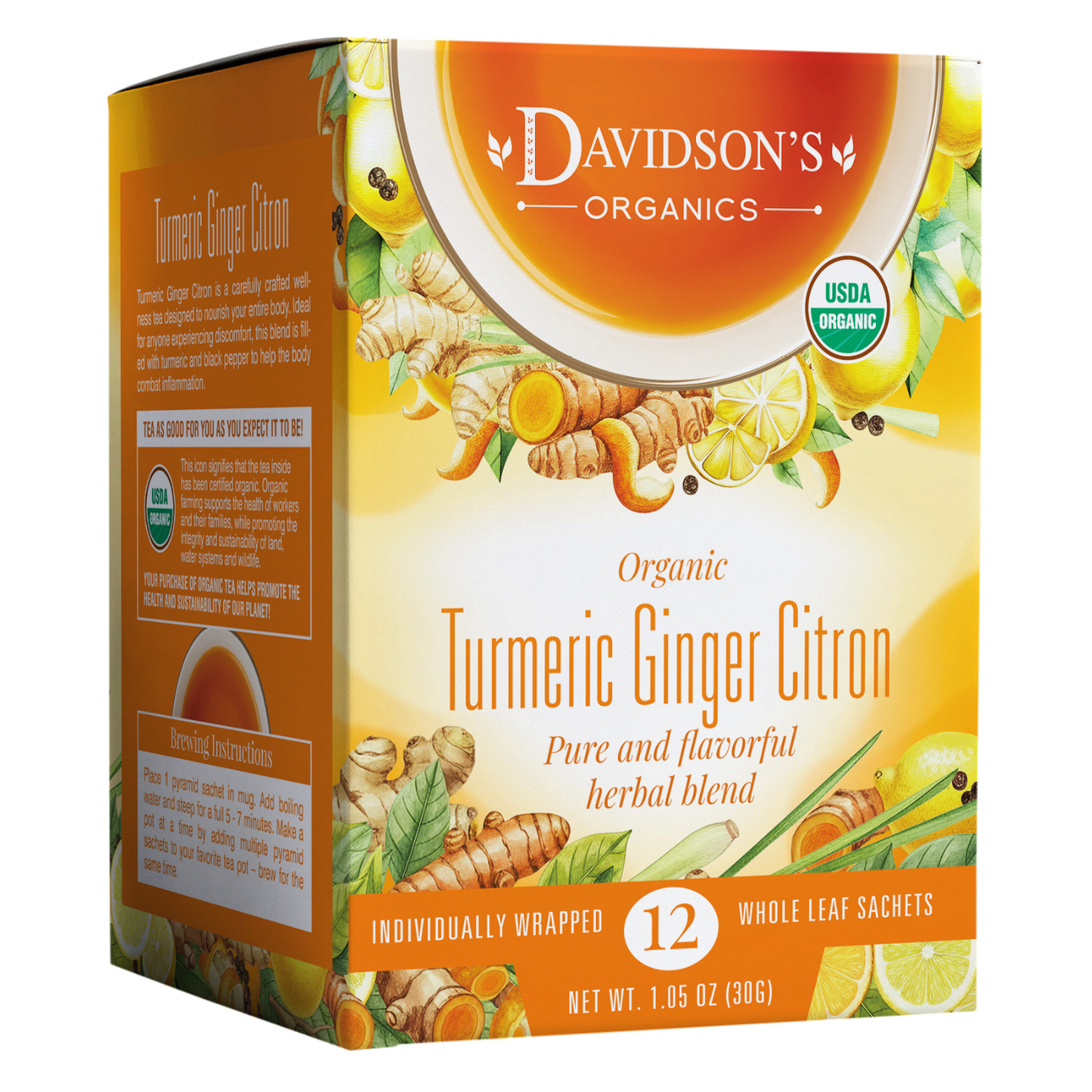 *NEW - Turmeric Ginger Citron