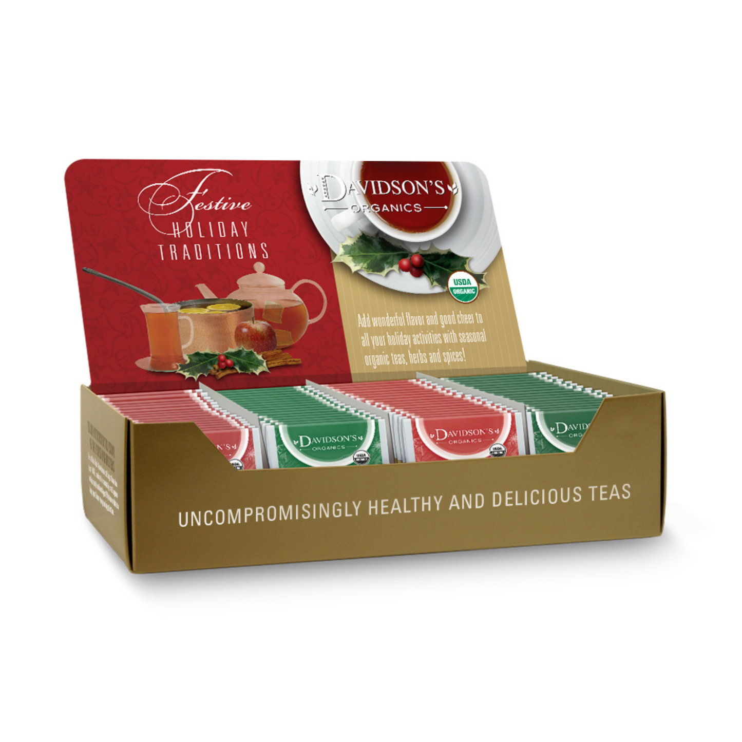 Assorted Holiday Teas (100ct) - Wholesale