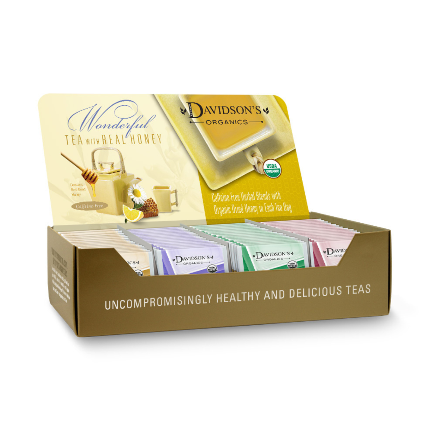 Assorted Honey Teas (100ct) - Wholesale