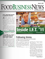 Davidson's Organics featured in Food Business News June 2011 edition