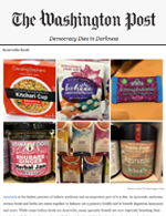 Davidson's Organics featured in The Washington Post July 2018 edition