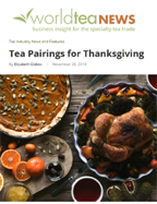 Davidson's Organics featured in World Tea News November 2019 edition
